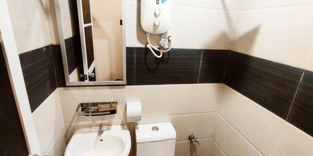 Koupelna v ubytování ABA Hotel Kuching Sarawak