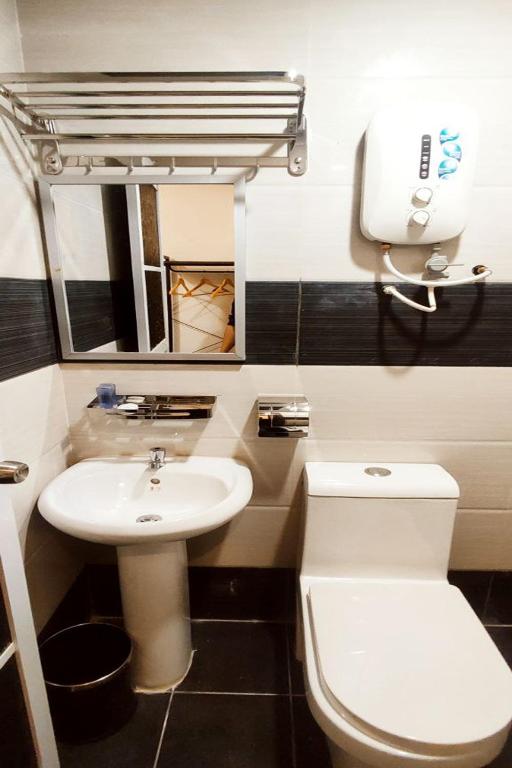 Koupelna v ubytování ABA Hotel Kuching Sarawak