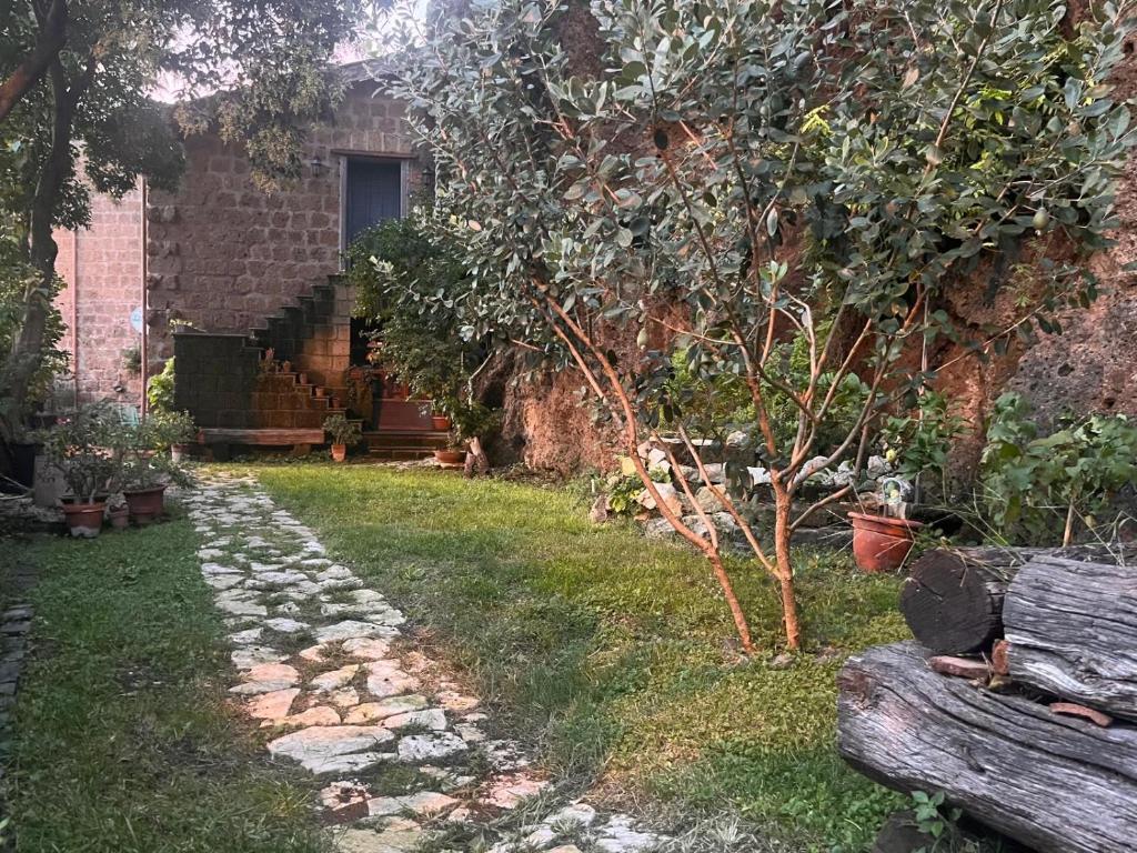 Vonkajšia záhrada v ubytovaní B&B Etruscan Garden