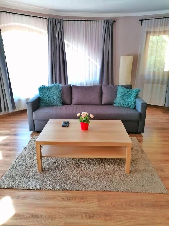 Posezení v ubytování Pannonia Apartman