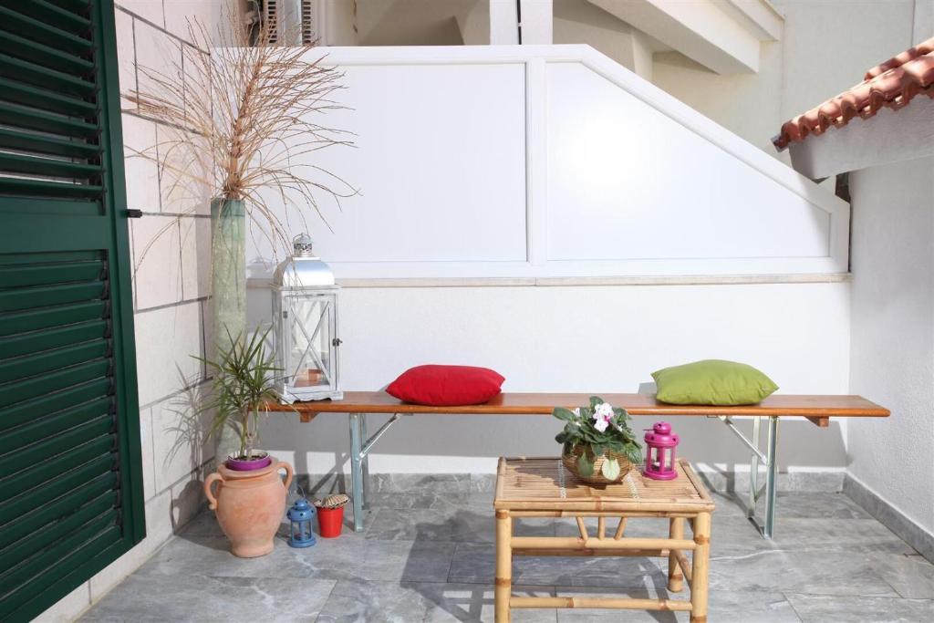 Balkón alebo terasa v ubytovaní Apartment Rilka