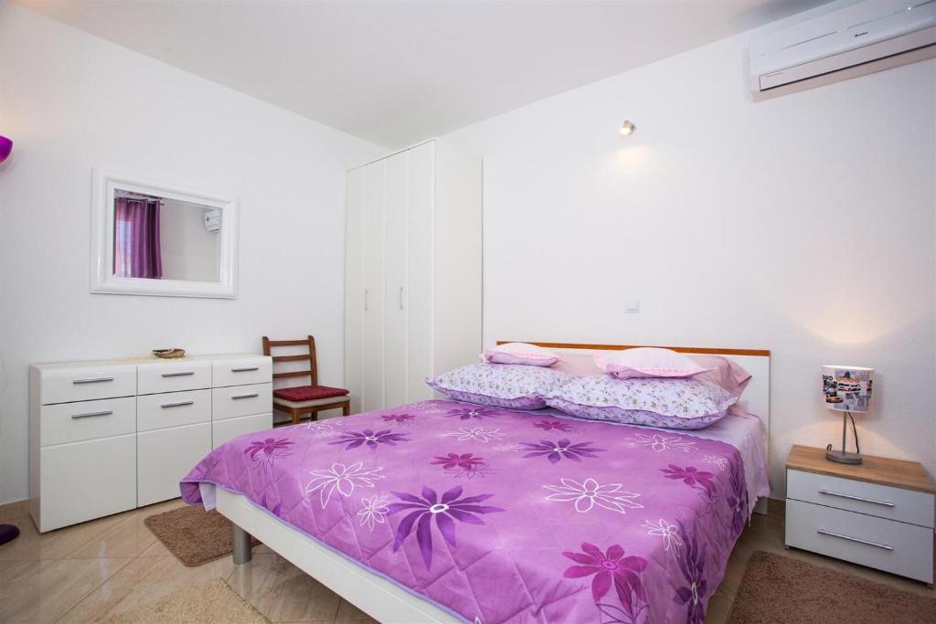 Posteľ alebo postele v izbe v ubytovaní Apartment Rilka