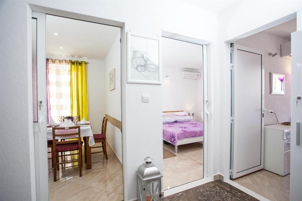 Posteľ alebo postele v izbe v ubytovaní Apartment Rilka