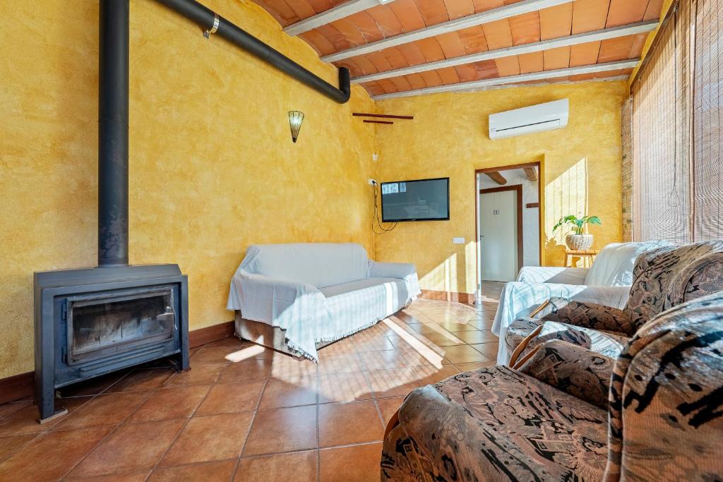 TV a/nebo společenská místnost v ubytování Hauzify I Casa Rourell