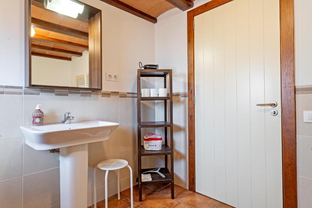 Koupelna v ubytování Hauzify I Casa Rourell