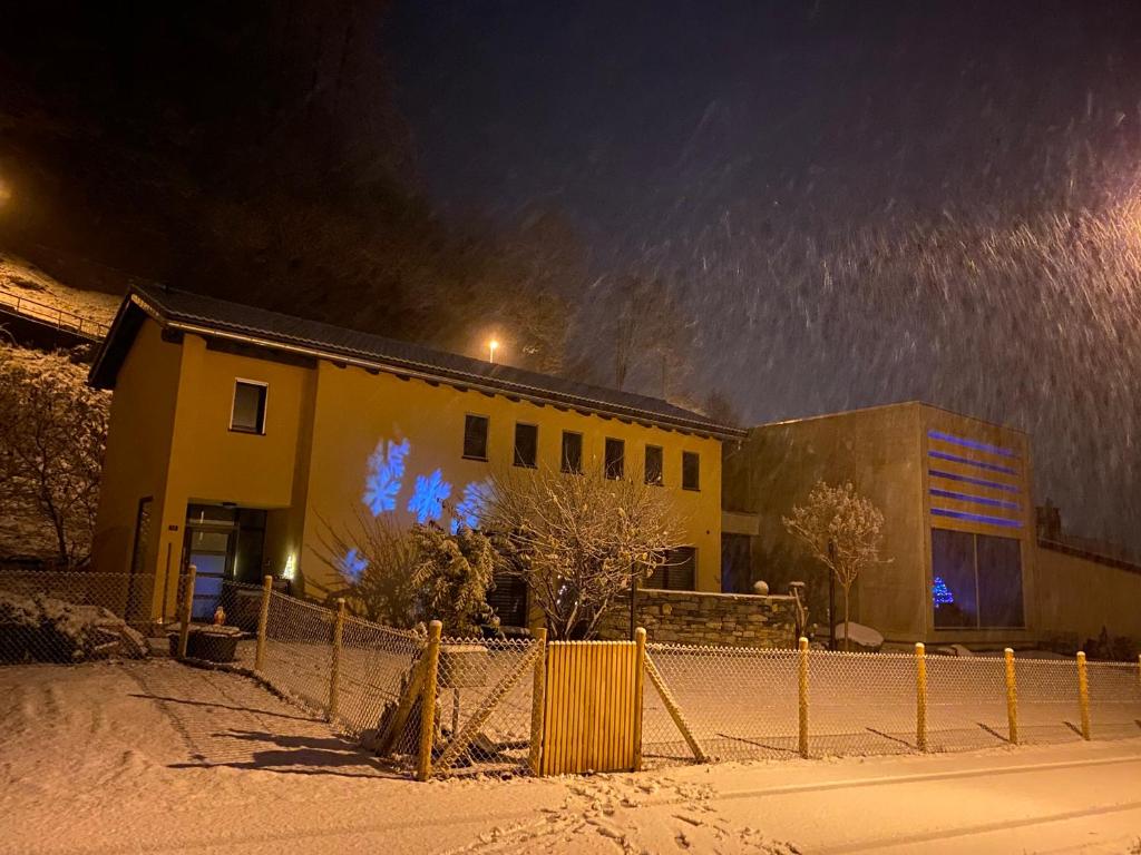 casa MIRO' v zimě