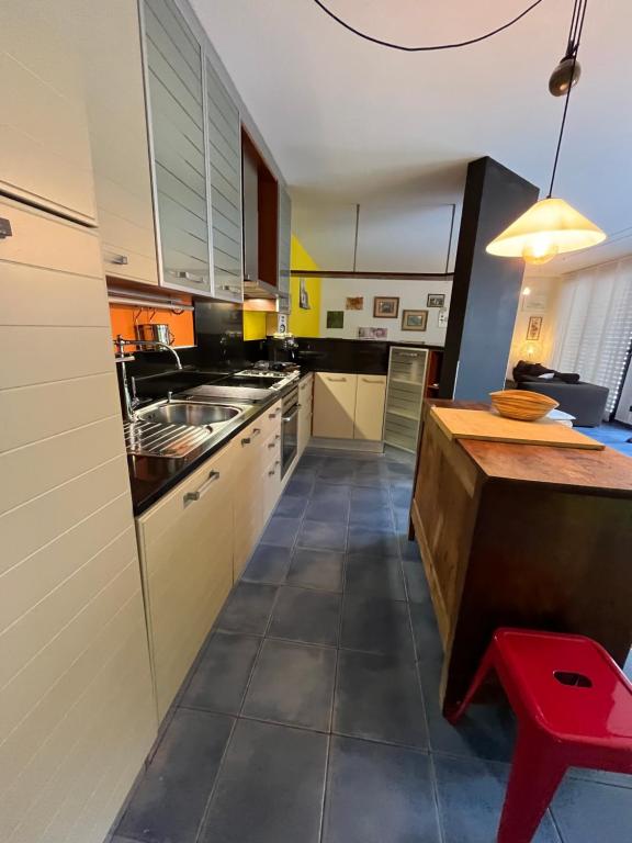 Kuchyň nebo kuchyňský kout v ubytování casa MIRO'