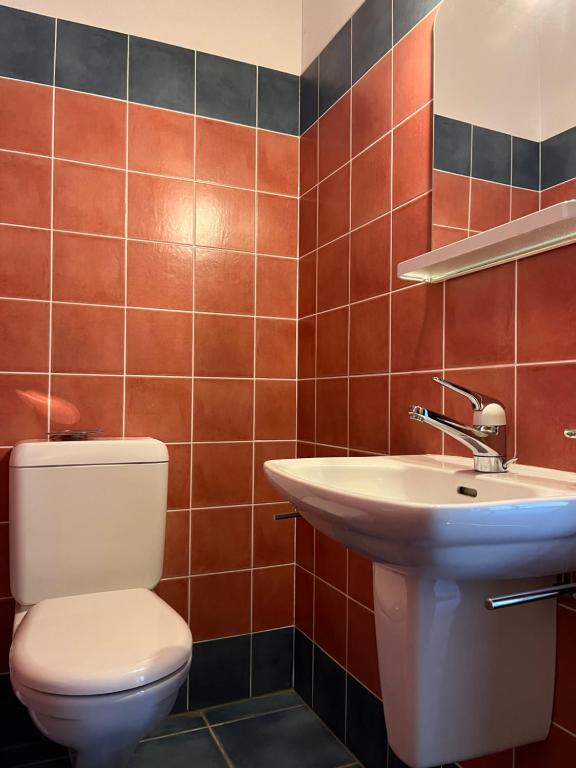 Koupelna v ubytování casa MIRO'
