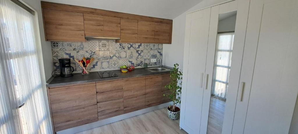 Kuchyň nebo kuchyňský kout v ubytování Finca Feliz Andaluz
