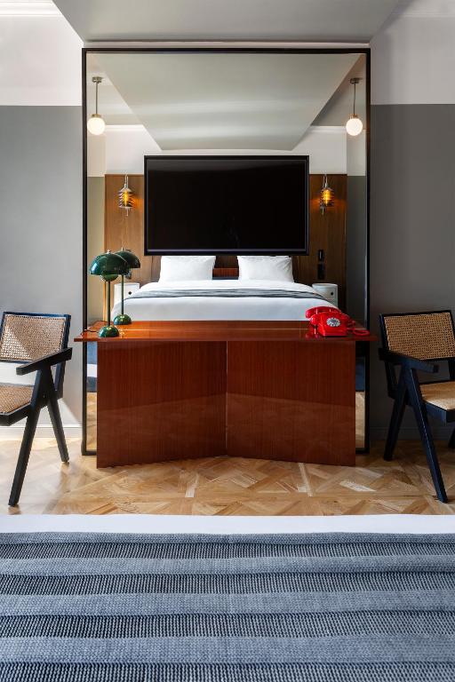 Posezení v ubytování Hotel Afisha