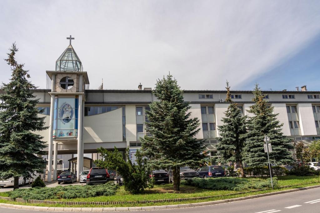 Budova, v ktorej sa hotel nachádza
