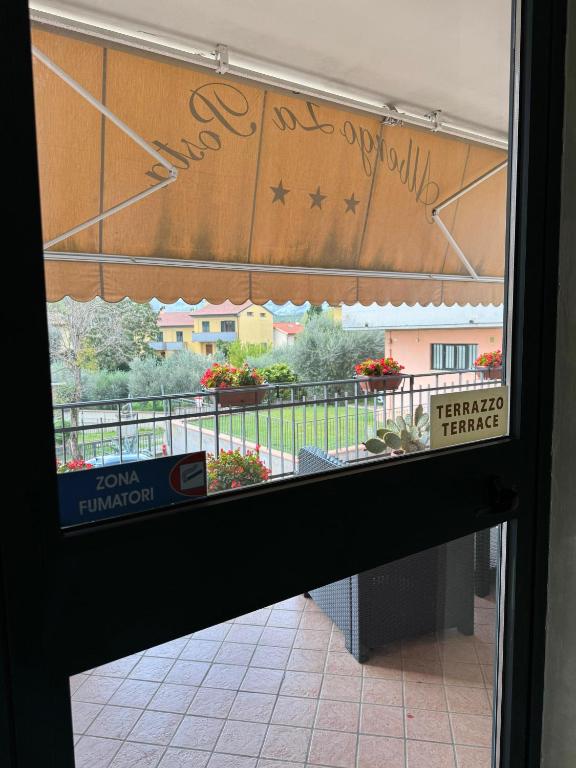Balkón nebo terasa v ubytování Albergo La Posta Arezzo