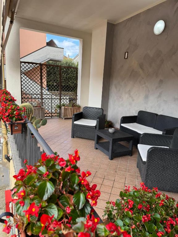 Posezení v ubytování Albergo La Posta Arezzo