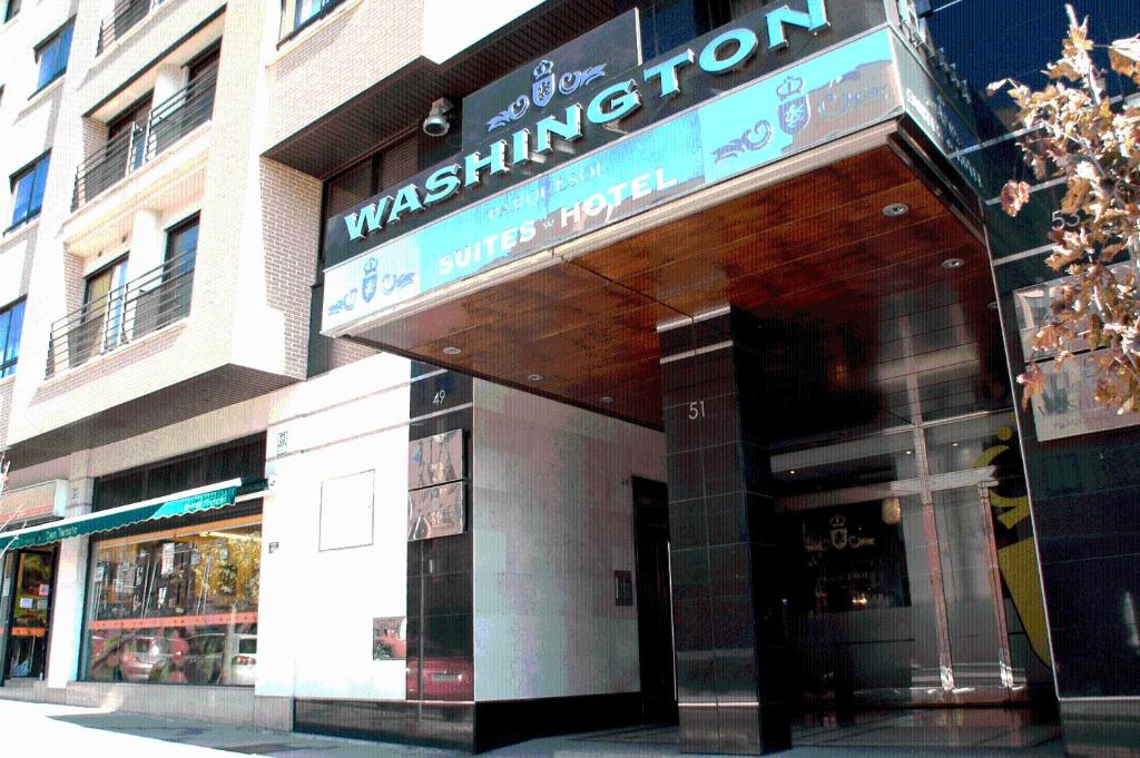 Exteriér nebo vchod ubytování Washington Parquesol Suites & Hotel