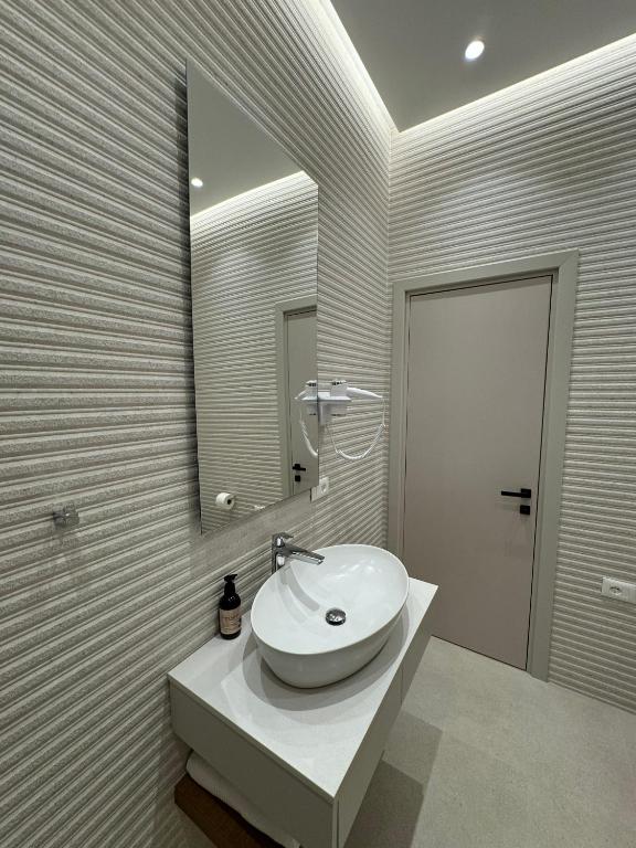 Koupelna v ubytování Hotel Vila Zeus