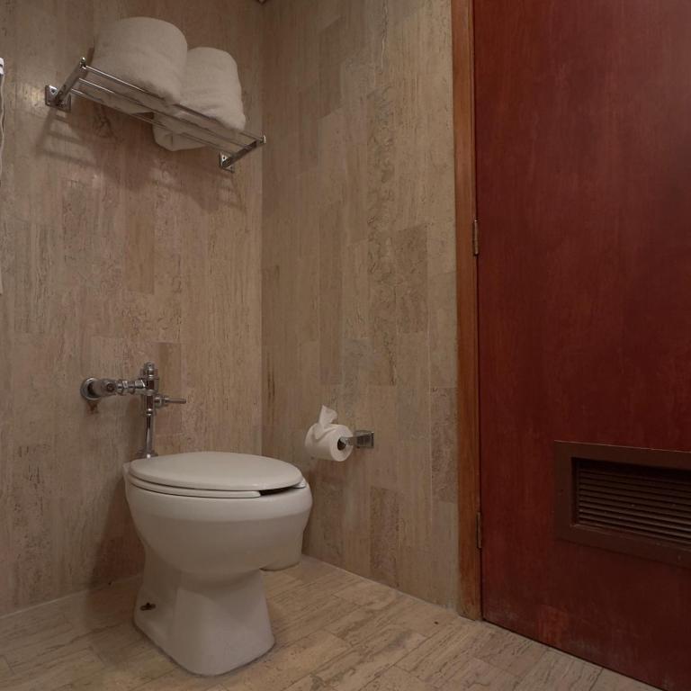 Koupelna v ubytování Hotel El Paraiso