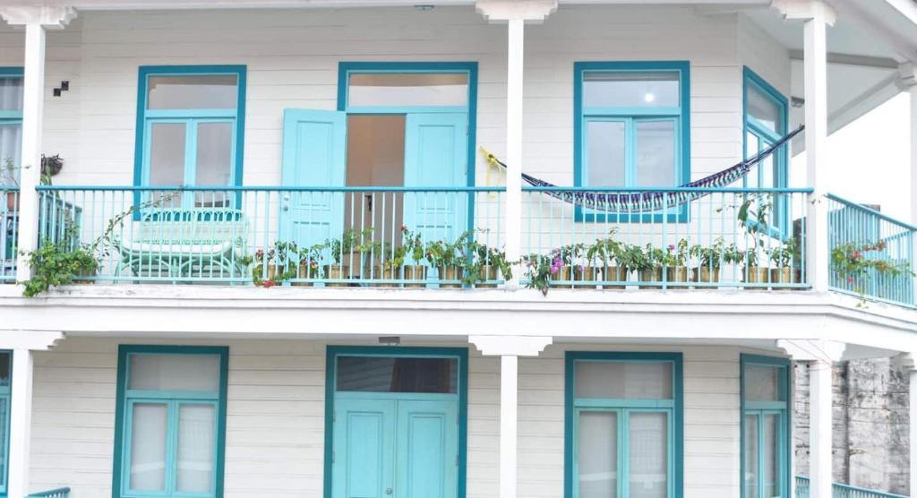 Balkón nebo terasa v ubytování Bocas Style Apartment - Casco Viejo