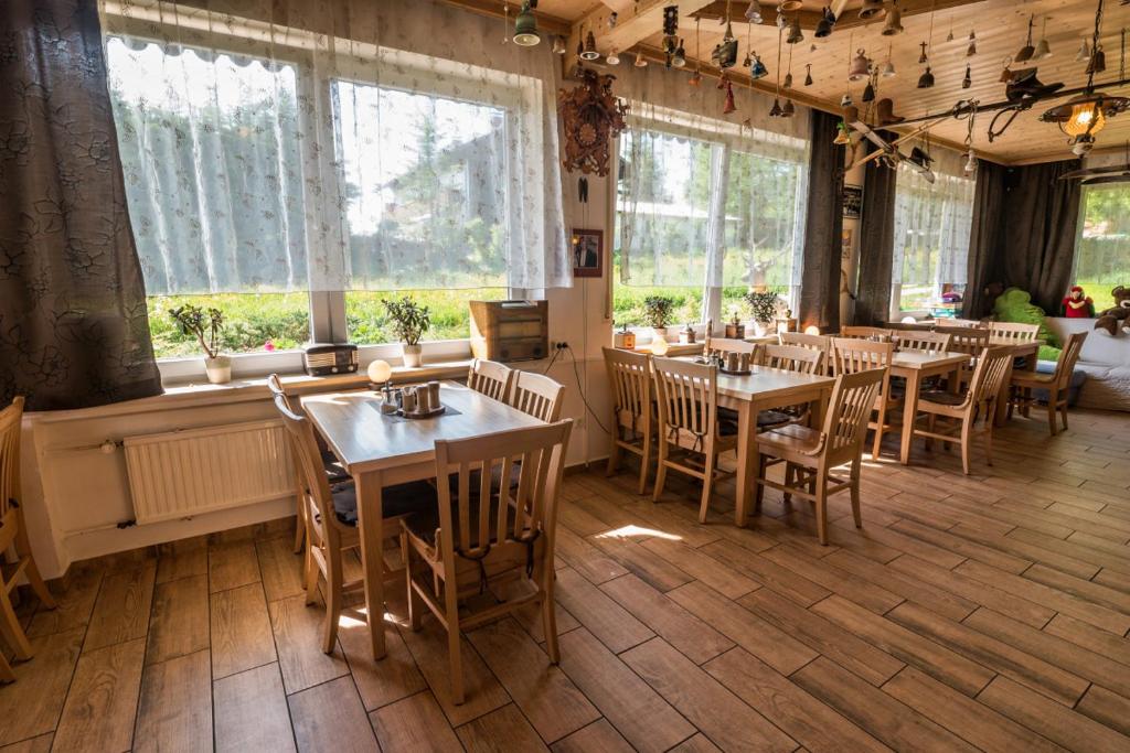 Restaurace v ubytování F&F Apartment
