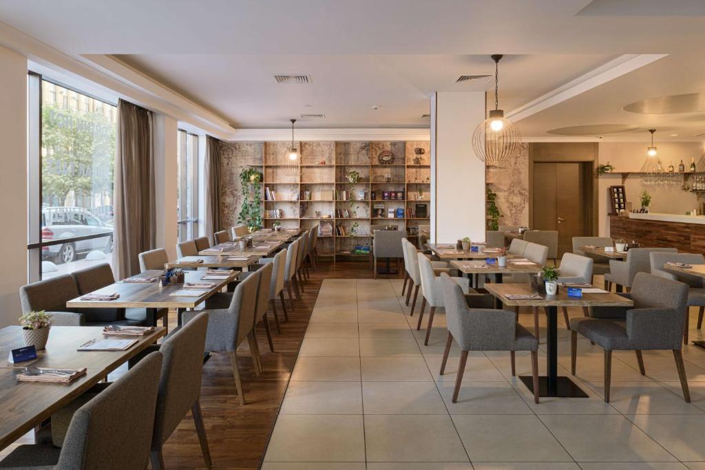 Restaurace v ubytování Radisson Blu Hotel, Kyiv Podil City Centre