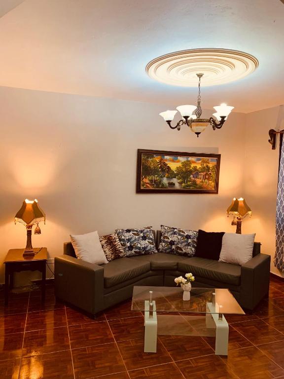 Posezení v ubytování PL Residencia