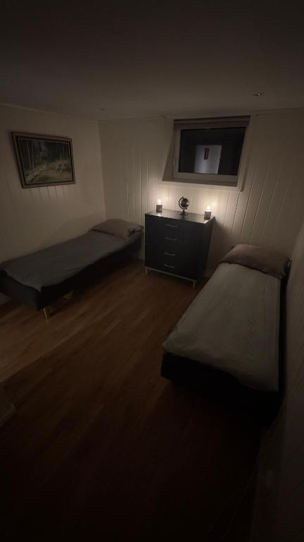 Postel nebo postele na pokoji v ubytování Vassfjellet Home