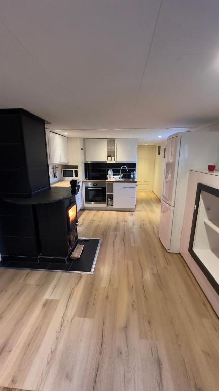 Kuchyň nebo kuchyňský kout v ubytování Vassfjellet Home