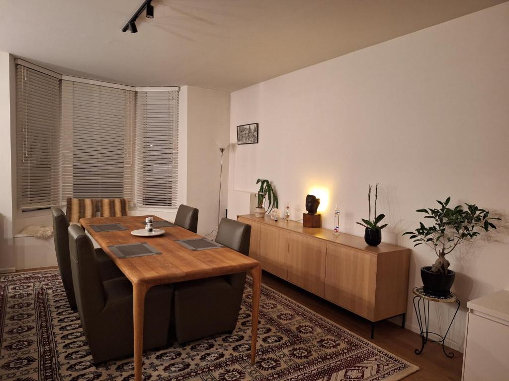 Posezení v ubytování B&B De Lelie