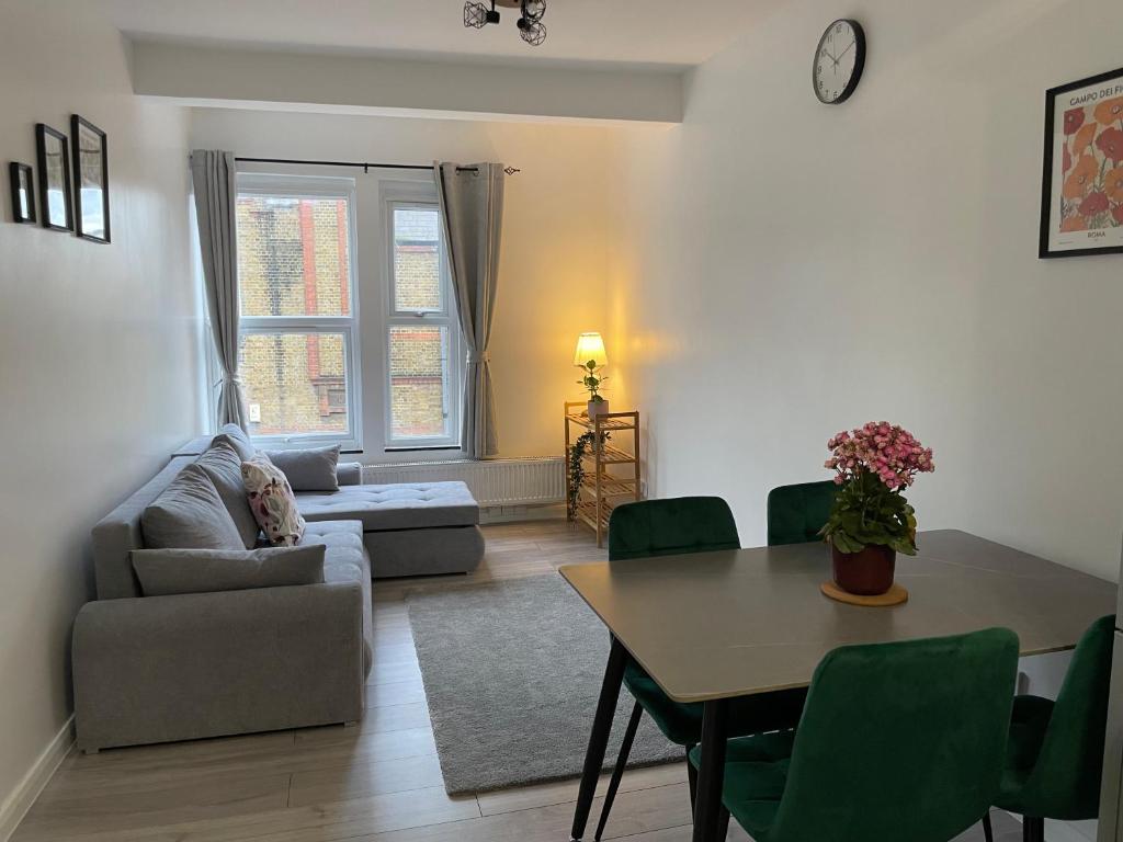 Posezení v ubytování Seven Sisters Hideaway