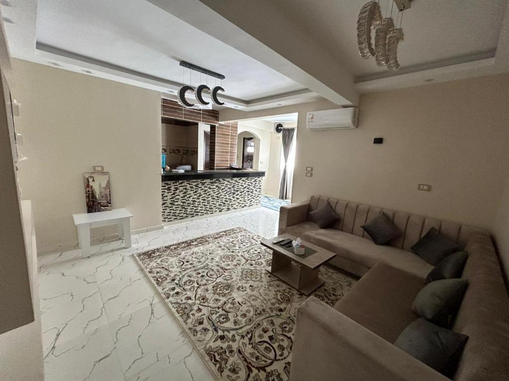 Posezení v ubytování Apartment Hossam - Hurghada