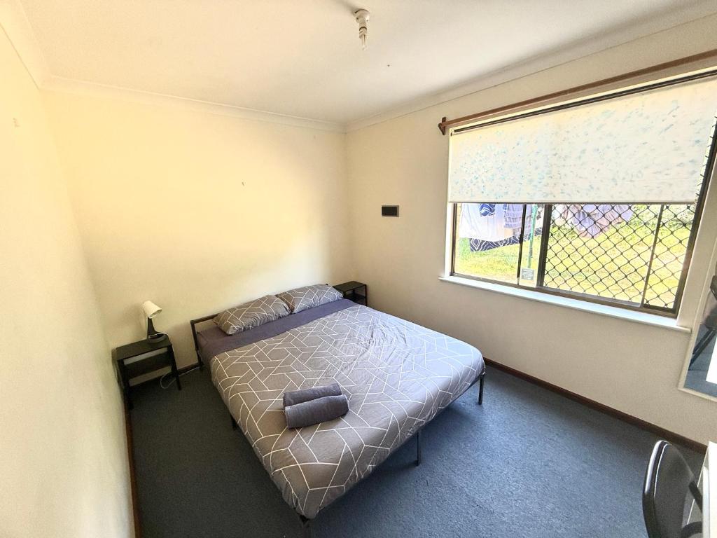 Postel nebo postele na pokoji v ubytování Green Annan House