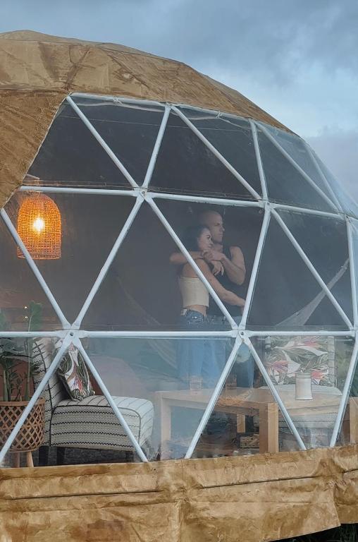 Fotografie z fotogalerie ubytování 1 Waipu Off-grid Eco Seaview Geodesic Glamping Dome v destinaci Waipu