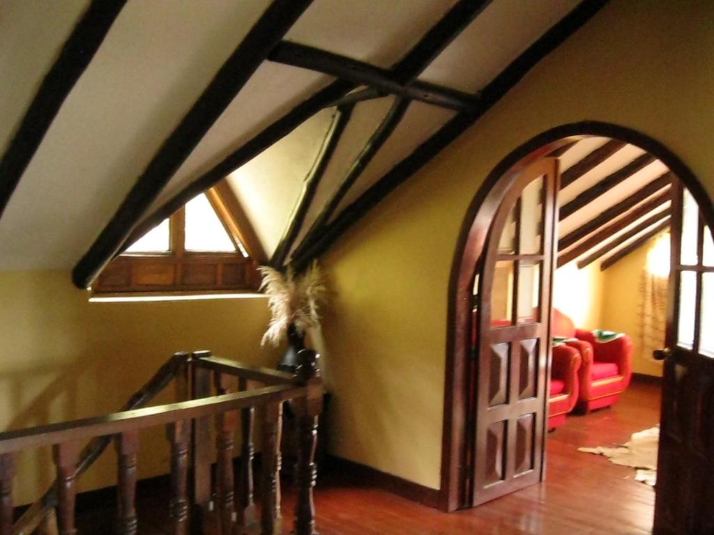 Posezení v ubytování Hotel Campestre los Duraznos