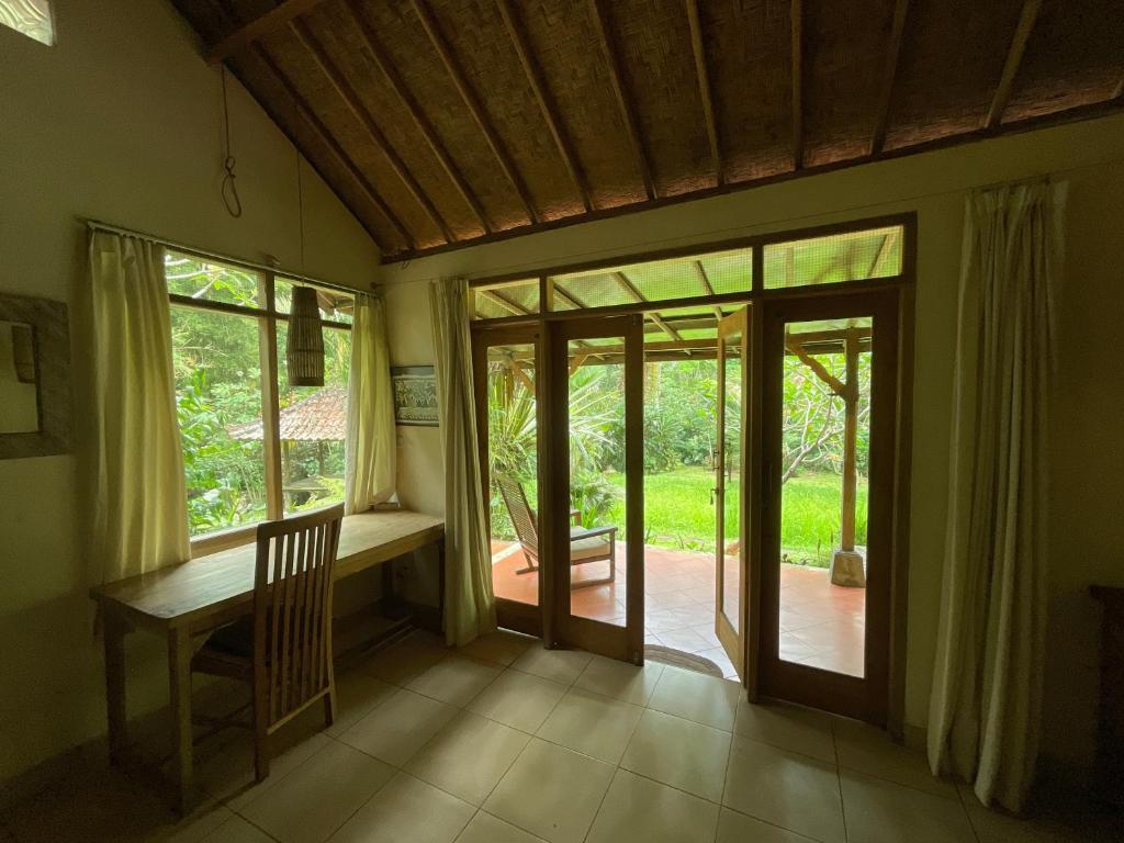 Zahrada ubytování Carik Tangis Boutique Homestay