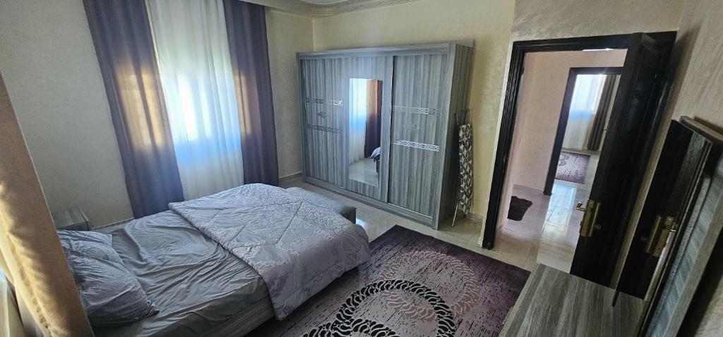 Postel nebo postele na pokoji v ubytování شقه خاصه مستقله 4 غرف