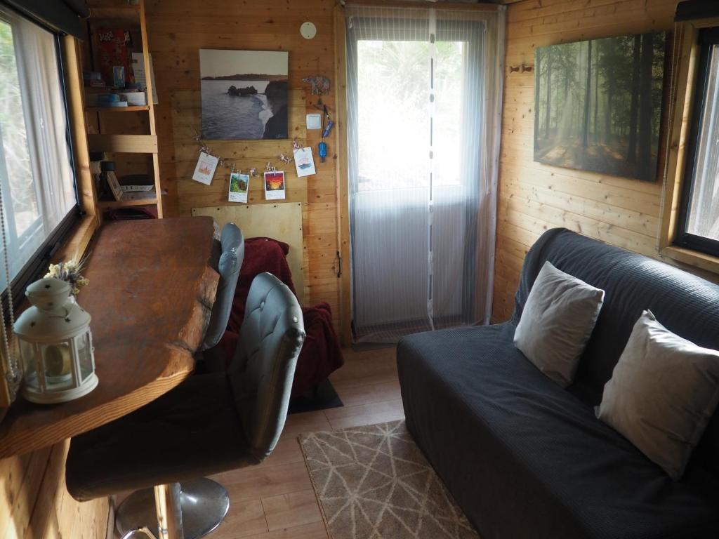 Posezení v ubytování Tiny house eco resort