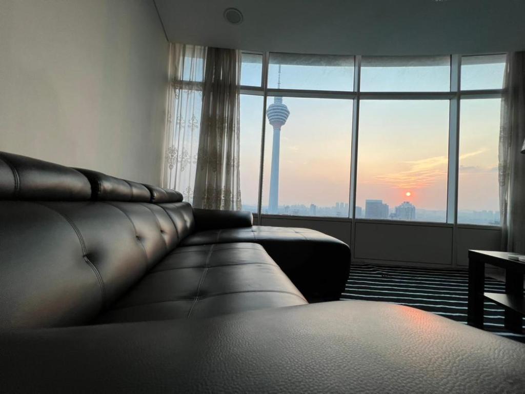 Posezení v ubytování Vortex Serviced Apartment KLCC By Elite Suites