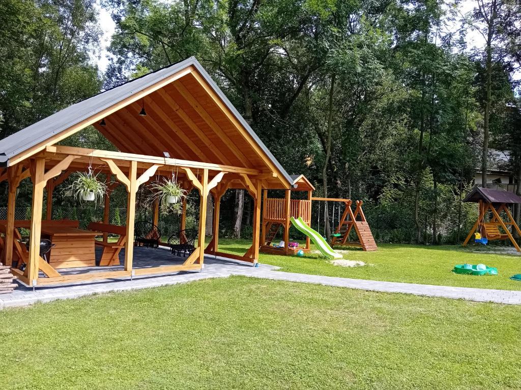 Detský kútik v ubytovaní Apartamenty Nad Rzeką