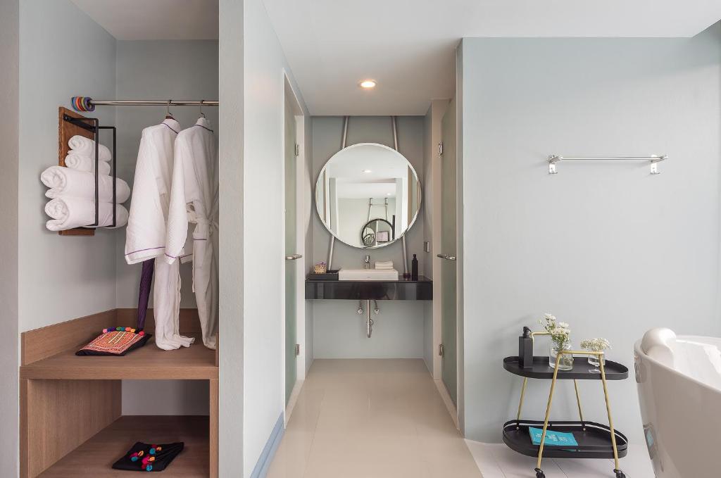 Koupelna v ubytování Hotel Selene Chiang Rai - SHA Certified
