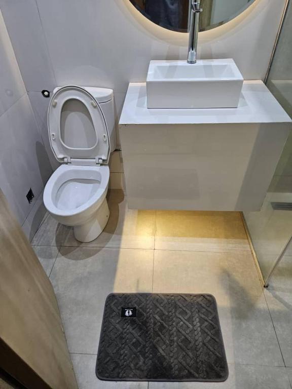 Koupelna v ubytování C apartment