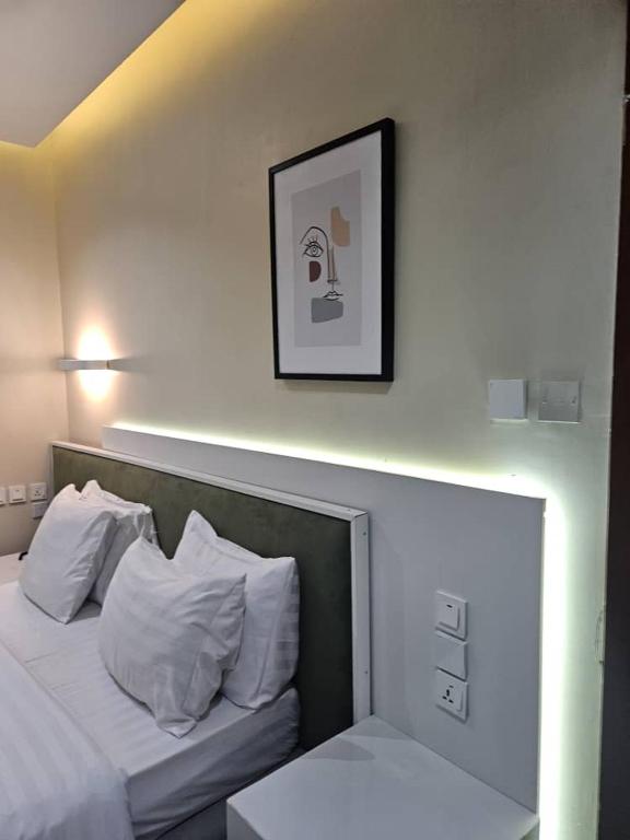 Postel nebo postele na pokoji v ubytování C apartment
