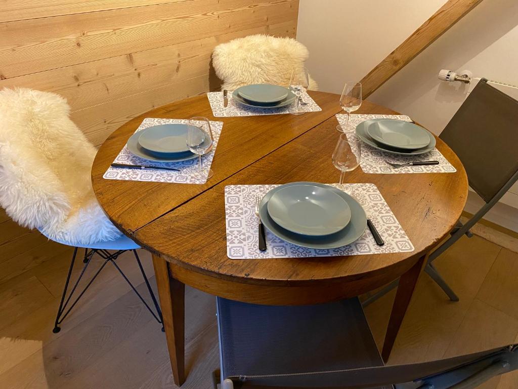 Mynd úr myndasafni af Chalet L'Adret, 3,5 pièces dans les combles. í Gryon