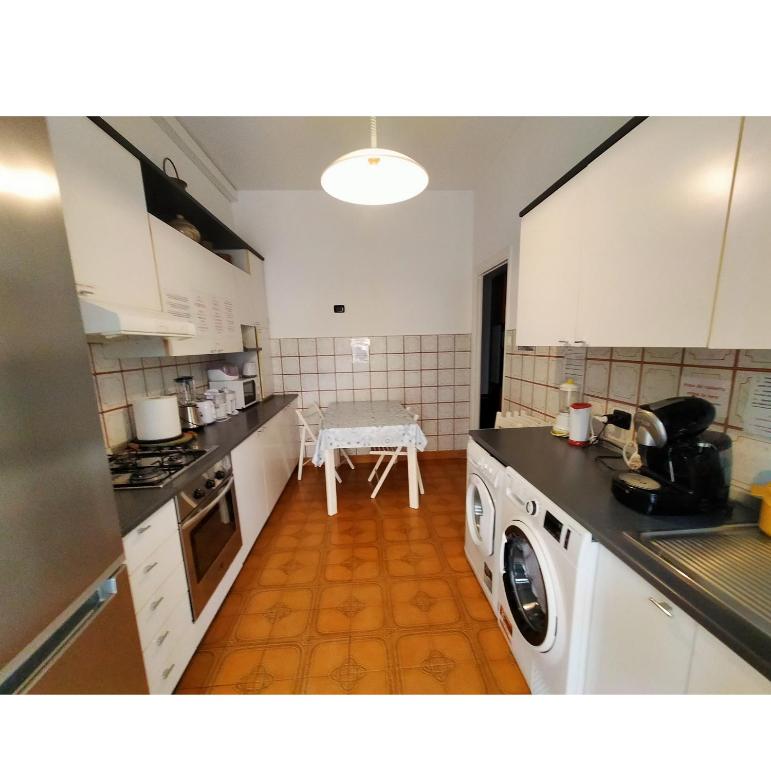 Кухня или мини-кухня в B&B Gaslini & Mare (anche con uso cucina)
