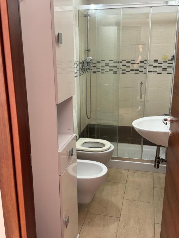 Łazienka w obiekcie Casa Vacanze Cerreto 2