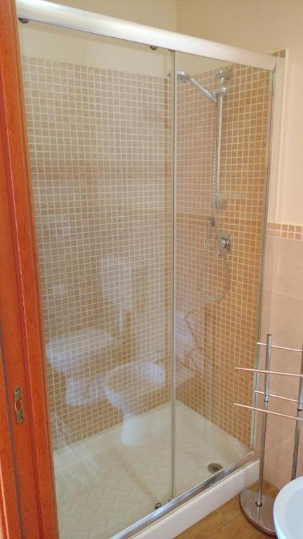 Koupelna v ubytování B&B Max