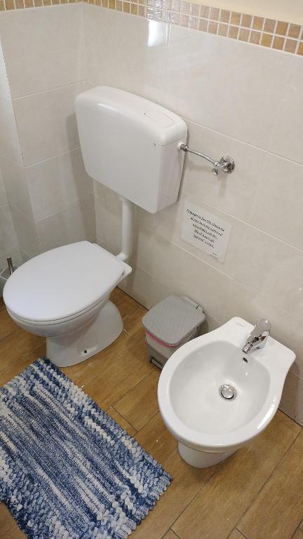 Koupelna v ubytování B&B Max