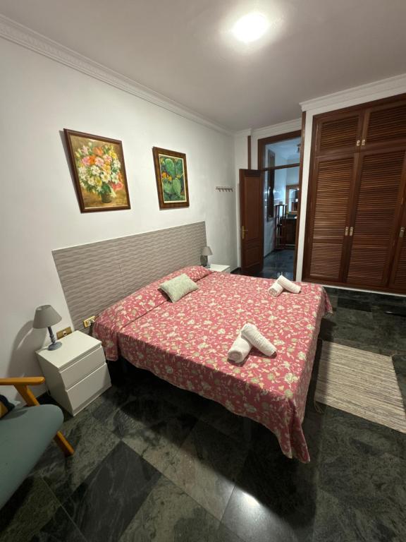 Postel nebo postele na pokoji v ubytování Villa Gonzalez Sea Views