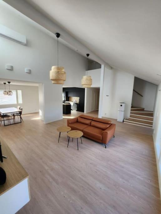 Χώρος καθιστικού στο Cozy and Quiet villa