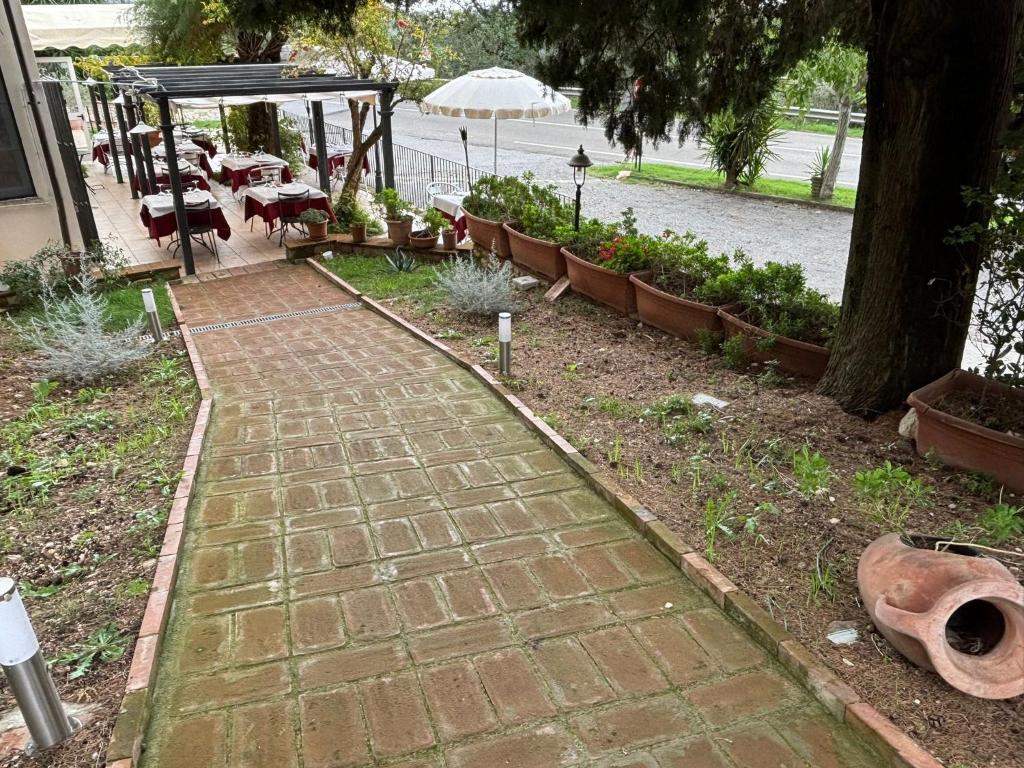 Zahrada ubytování Locanda Fosca Umbra