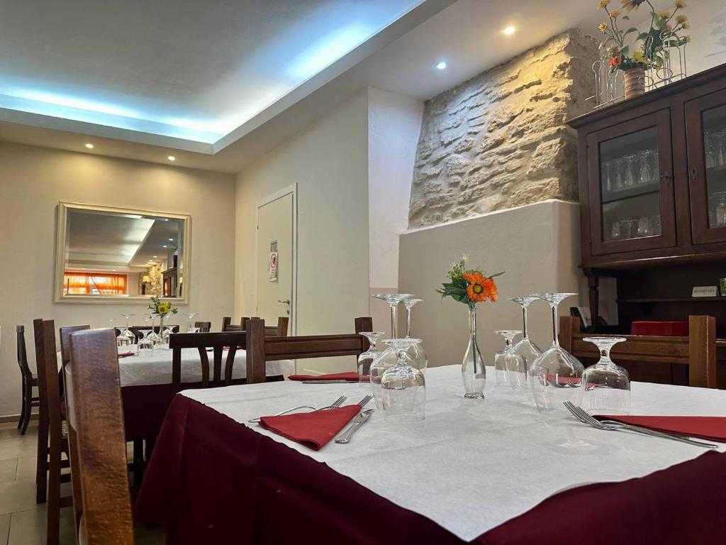 Restaurace v ubytování Locanda Fosca Umbra
