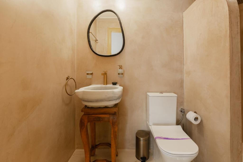 Koupelna v ubytování Archo Nafplio Suites & Rooms